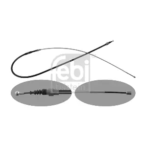 FEBI BILSTEIN 48308 Тросик, cтояночный тормоз