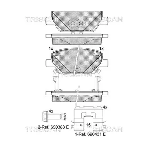 TRISCAN 8110 15075