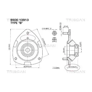 8500 13913 TRISCAN
