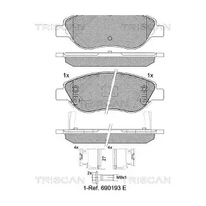 8110 15073 TRISCAN