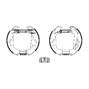 PAGID R1320 Комплект гальмівних колодок