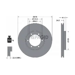 D562 EBC Brakes