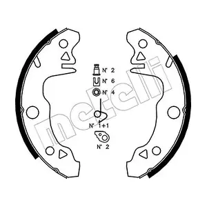 METELLI 53-0341K