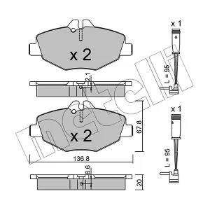 METELLI 2205620K