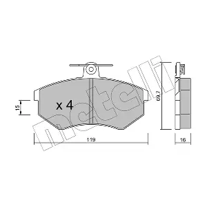 METELLI 22-0148-2