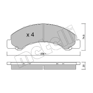 METELLI 22-0620-0