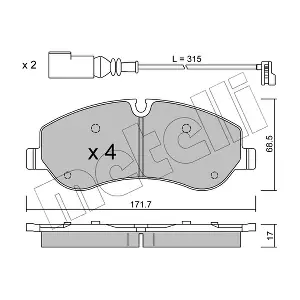 METELLI 22-0990-0
