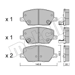 METELLI 22-1001-0