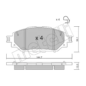 METELLI 22-1090-0