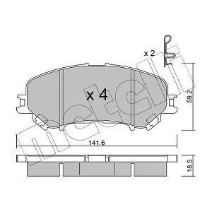METELLI 22-1010-0