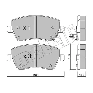 METELLI 22-0485-1