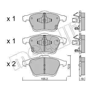 METELLI 22-0805-0