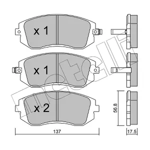 METELLI 22-0500-0