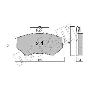 METELLI 22-0050-0