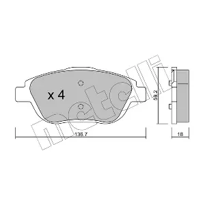 METELLI 22-0852-0