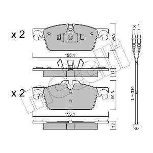 METELLI 22-0916-0K
