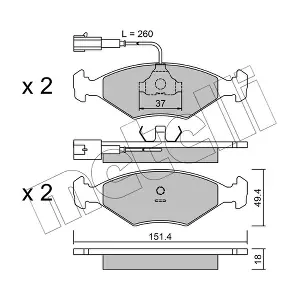 METELLI 22-0057-1