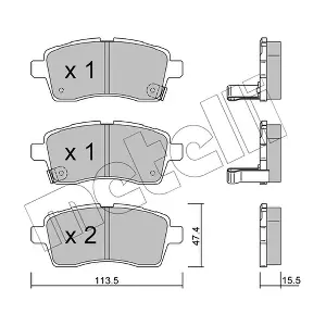 METELLI 22-1162-0
