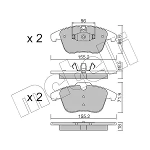 METELLI 22-0675-5