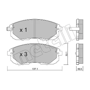METELLI 22-0876-0