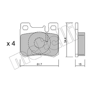 METELLI 22-0566-0