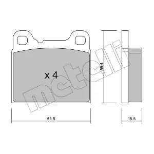 METELLI 22-0200-0