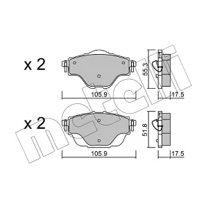 METELLI 22-0988-0