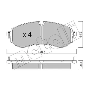 METELLI 22-1263-0