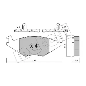 METELLI 22-0047-0K