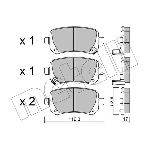METELLI 22-0864-0