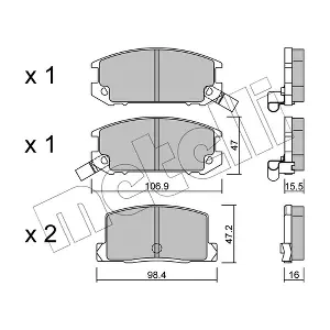 METELLI 22-0754-0