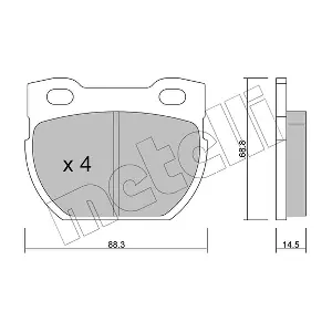 METELLI 22-0354-0