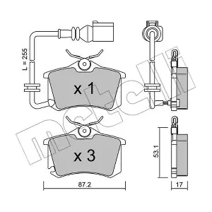 METELLI 22-0100-4
