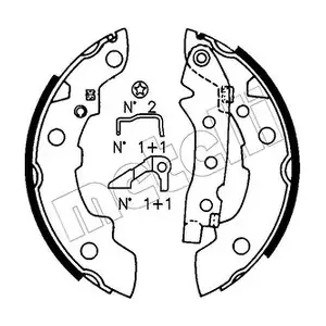 METELLI 53-0623K