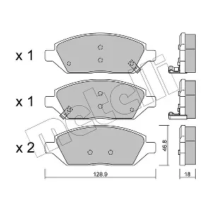 METELLI 22-1113-0