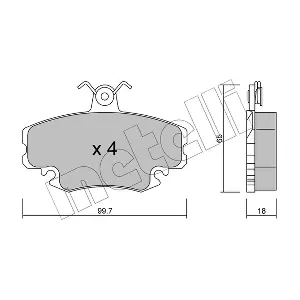 METELLI 22-0120-0