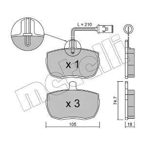 METELLI 22-0016-5