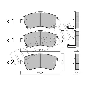 METELLI 22-0795-0