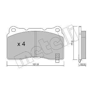 METELLI 22-0288-8