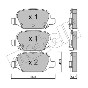 METELLI 22-0324-5