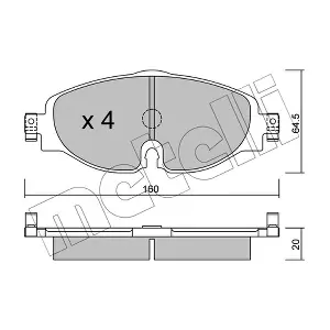 METELLI 22-0950-0