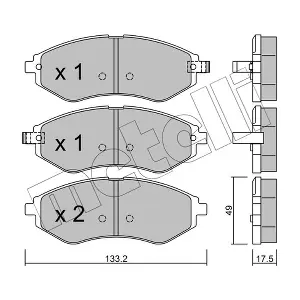 METELLI 22-0508-1