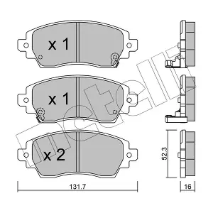 METELLI 22-0750-0