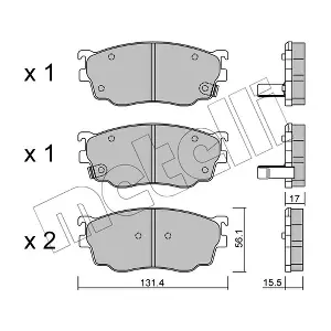 METELLI 22-0301-0