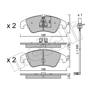 METELLI 22-0775-0K