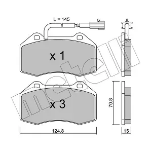 METELLI 22-0651-1