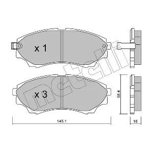 METELLI 22-0610-0