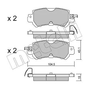 METELLI 22-0970-0