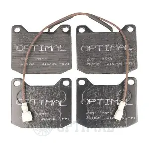 OPTIMAL 5906 Комплект гальмівних накладок дискового стоянкового гальма