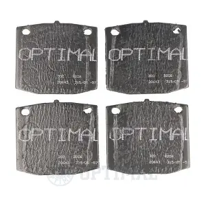 OPTIMAL 9206 Комплект гальмівних накладок дискового стоянкового гальма